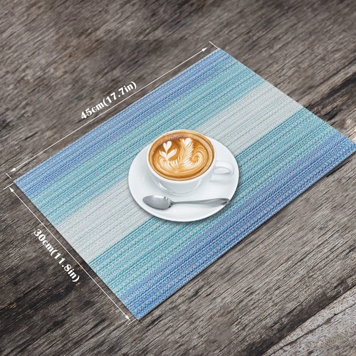 Placemats set 4vinyl - 4vinyl, table