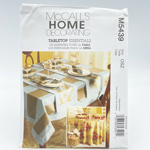 Mccalls 5439 tabletop - mccalls,