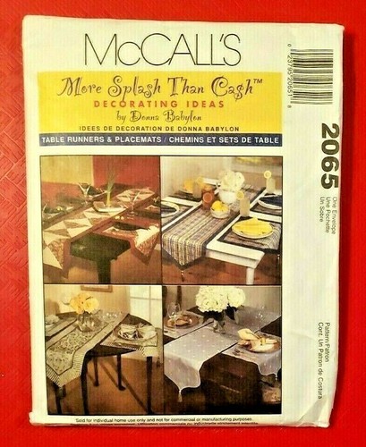 Mccall pattern 2065 table - mccall's,
