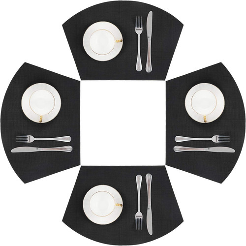 Small round table placemats - round,